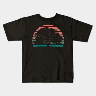 Vintage Retro Tree Kids T-Shirt